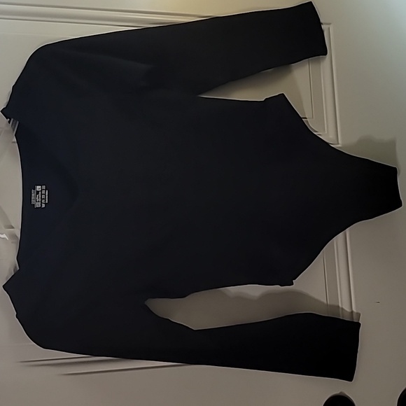 Women's Black Long Sleeve Shapewear Bodysuit - Picture 4 of 9